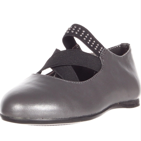 Venettini Other - Venettini 55-Bridget Pewter Leather Size 27 EU 10 M US Toddler